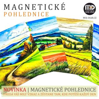 ✨ Magnetické pohlednice – malá radost, která vydrží! ✨ Spojují krásný obrázek, milý vzkaz a praktickou dekoraci, která...